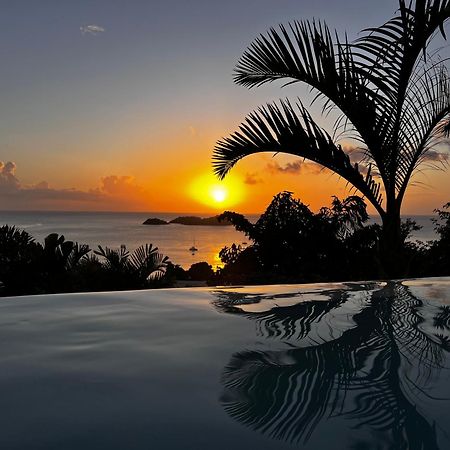 Sunset Palm - Villa Creole Avec Piscine Face Au Coucher De Soleil Et A La Reserve Cousteau Буянт Екстер'єр фото