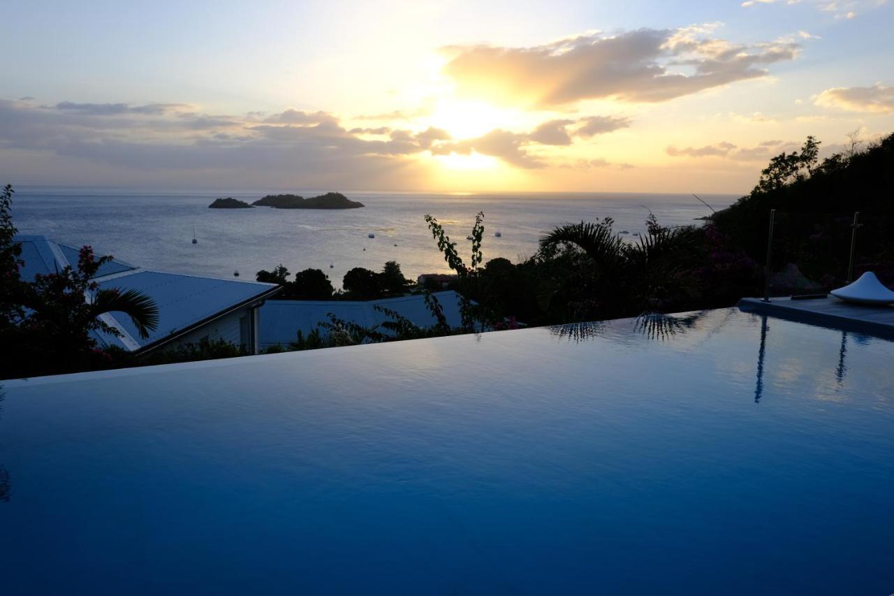 Sunset Palm - Villa Creole Avec Piscine Face Au Coucher De Soleil Et A La Reserve Cousteau Буянт Екстер'єр фото