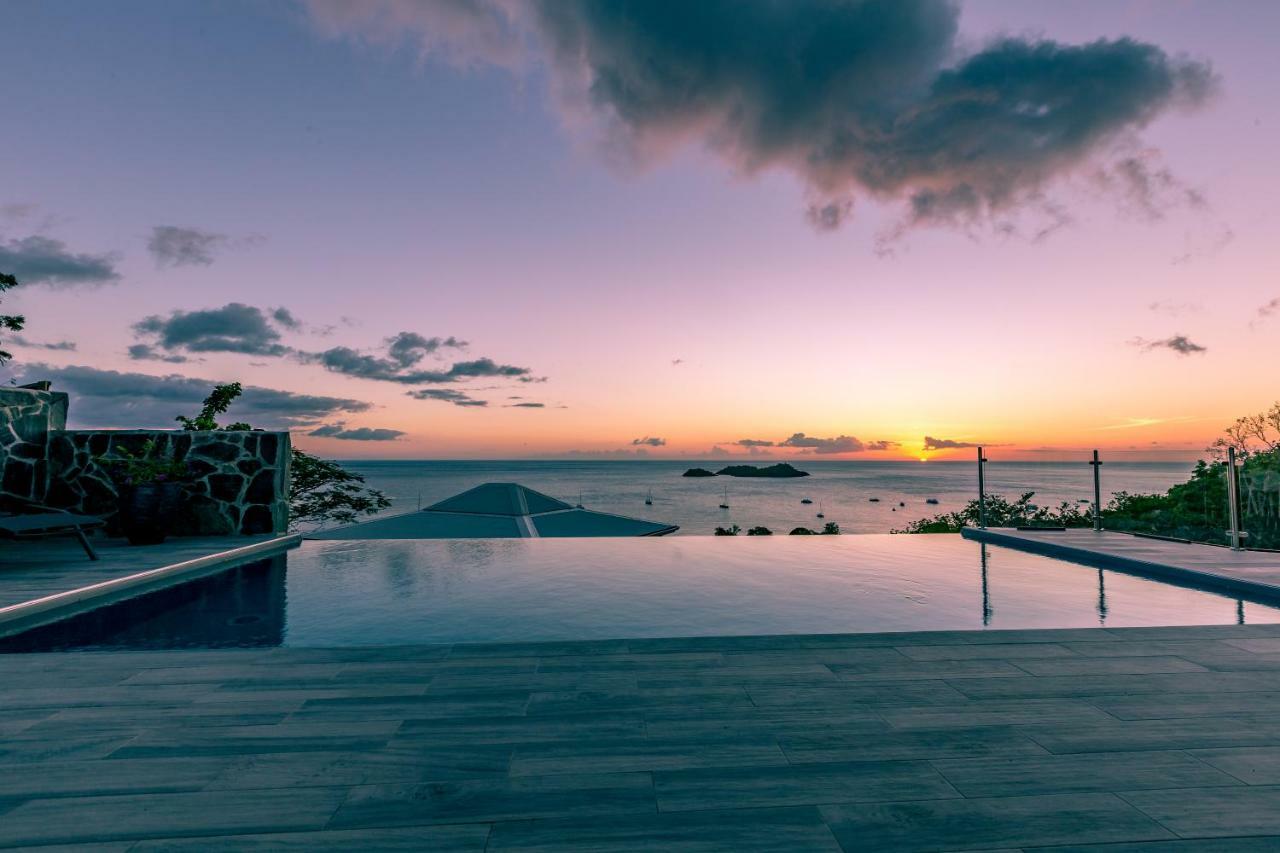 Sunset Palm - Villa Creole Avec Piscine Face Au Coucher De Soleil Et A La Reserve Cousteau Буянт Екстер'єр фото